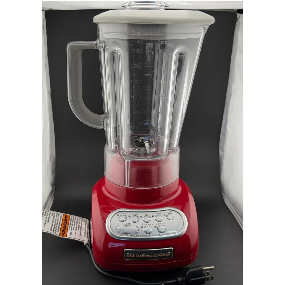 KitchenAid 5-Speed Ultra Power Blender: Empire Red, 56oz, KSB560ERO, WORKS